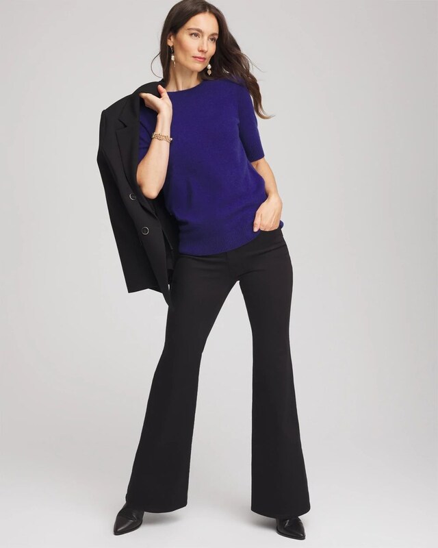 Crewneck Cashmere Pullover Sweater - image 2